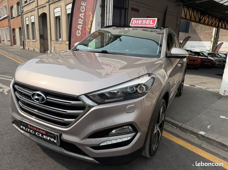 Loader 🇫🇷TUCSON III 1.7CRDi 140Ch 2018 Bva7 FULL OPTIONS image